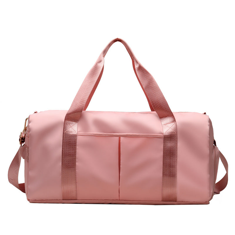 Bolsa deportiva de viaje impermeable tipo duffel para fitness y fines de semana, para mujeres y hombres. Ideal para natación, gimnasio y con correa para el hombro.