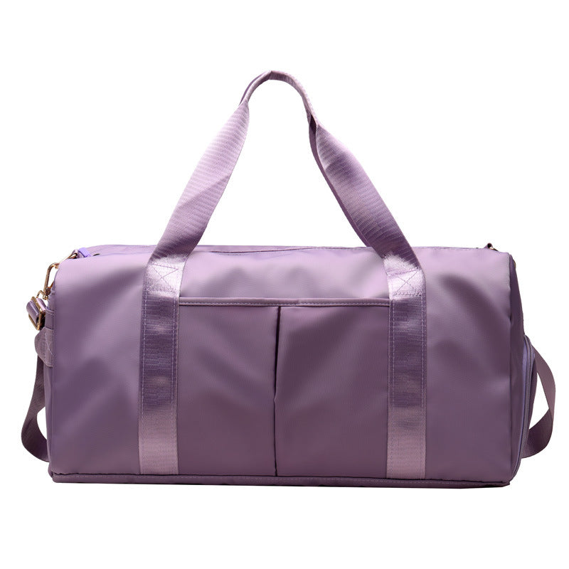 Bolsa deportiva de viaje impermeable tipo duffel para fitness y fines de semana, para mujeres y hombres. Ideal para natación, gimnasio y con correa para el hombro.
